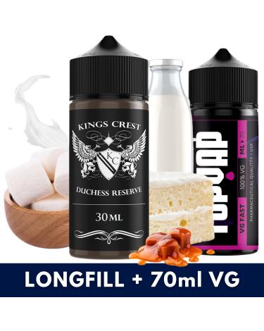 Aroma Duchess Reserve 30ml/120 (Longfill) Kings Crest + 70ml VG Fast