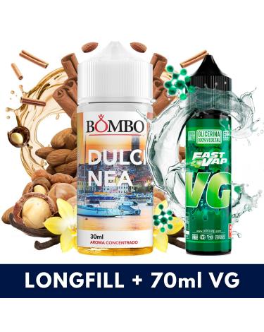 Aroma Dulcinea 30ml/120 (Longfill) Bombo + VG FAST 70ML
