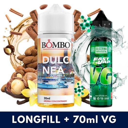 Aroma Dulcinea 30ml/120 (Longfill) Bombo + VG FAST 70ML Aroma Dulcinea 30ml/120 (Longfill) Bombo + VG FAST 70ML