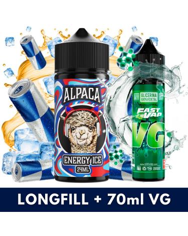 Aroma Energy Ice 24ml/120 (Longfill) Alpaca + VG FAST 70ML