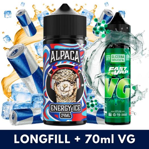 Aroma Energy Ice 24ml/120 (Longfill) Alpaca + VG FAST 70ML Aroma Energy Ice 24ml/120 (Longfill) Alpaca + VG FAST 70ML