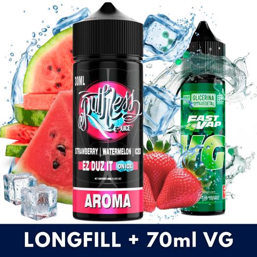Aroma Ez Duz It On Ice 30ml/120 (Longfill) Ruthless + VG FAST 70ML