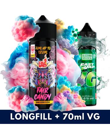 Aroma Fair Candy 30ml/120 (Longfill) Kabuki + VG Fast 70ml