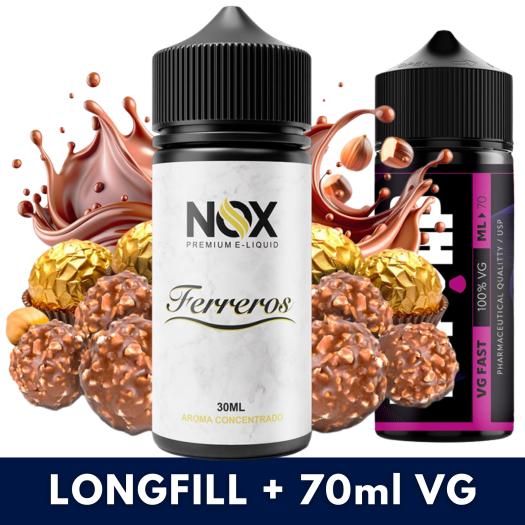 Aroma Ferreros 30ml (Longfill) - Nox + 70ml VG Fast