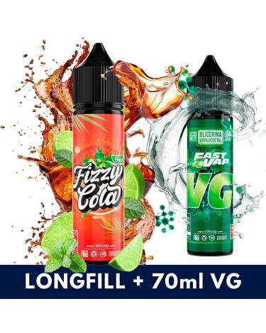 Aroma FIZZY COLA 16ml (Longfill) Oil4Vap + VG FAST 70ML