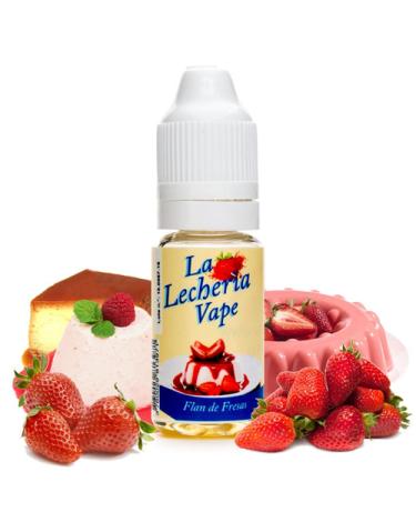 Aroma Flan de Fresas 10ml - La Lechería Vape