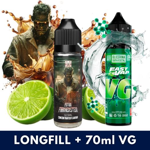 Aroma Frankenstein 12.5ml (Longfill) Tribal Force + VG FAST 70ML Aroma Frankenstein 12.5ml (Longfill) Tribal Force + VG FAST 70ML
