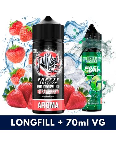 Aroma Strawbrry Freeze Edition 30ml/120 (Longfill) Ruthless + VG FAST 70ML