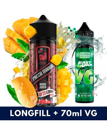 Aroma FRESH MANGO 30ml/120 (Longfill) - Oil4Vap + 70ml VG Fast