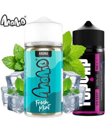 Aroma Fresh Mint 30ml/120 (Longfill) MOMO + 70ml VG Fast