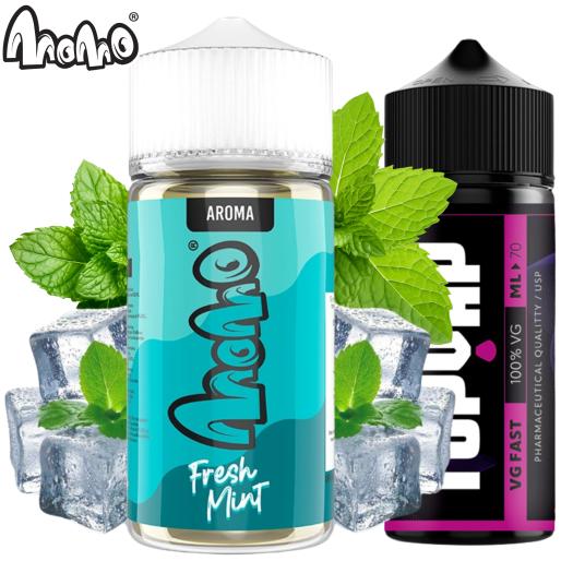 Aroma Fresh Mint 30ml/120 (Longfill) MOMO + 70ml VG Fast