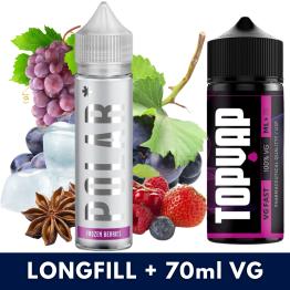 Aroma Frozen Berries 10ml/60 (Longfill) Polar + 70ml VG Fast