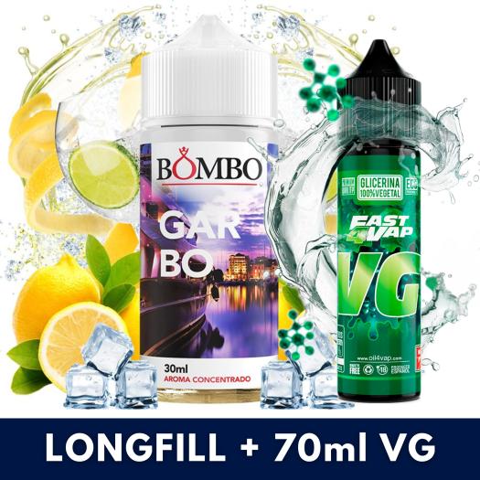 Aroma Garbo 30ml/120 (Longfill) Bombo + VG FAST 70ML Aroma Garbo 30ml/120 (Longfill) Bombo + VG FAST 70ML