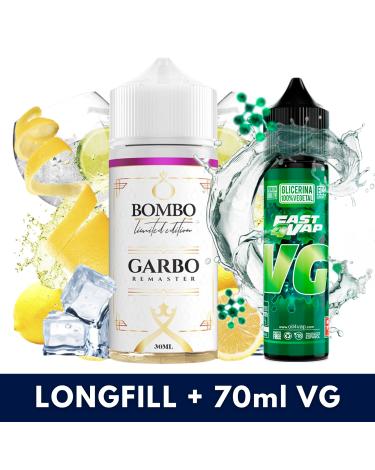 Aroma Garbo REMASTER 30ml/120 (Longfill) Bombo + VG FAST 70ML