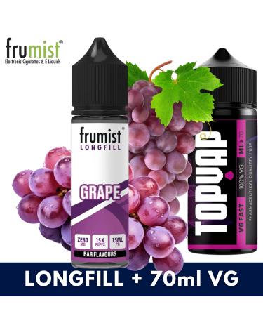 Aroma GRAPE 15ml/60 (Longfill) Frumist + 70ml VG Fast