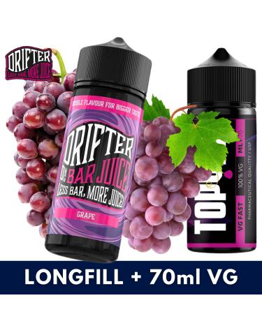 Aroma Grape 24ml/120 (Longfill) Drifter + 70ml VG Fast