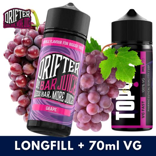Aroma Grape 24ml/120 (Longfill) Drifter + 70ml VG Fast