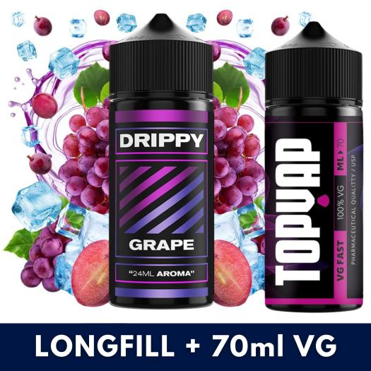 Aroma Grape 24ml/120 (Longfill) Drippy + 70ml VG Fast Aroma Grape 24ml/120 (Longfill) Drippy + 70ml VG Fast