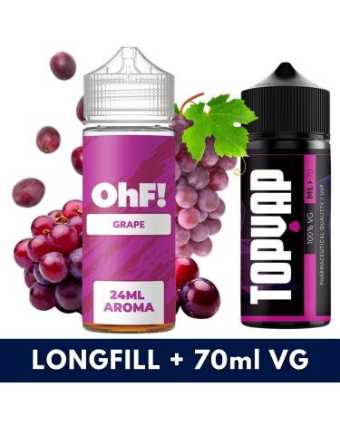 Aroma Grape 24ml/120 (Longfill) OhF! + 70ml VG