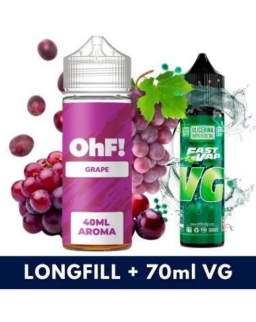 Aroma Grape 40ml/120 (Longfill) OhF! + VG FAST 70ML