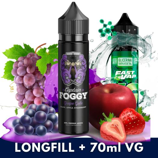 Aroma Grape Gale 10ml/60 (Longfill) Captain Foggy + VG FAST 70ML