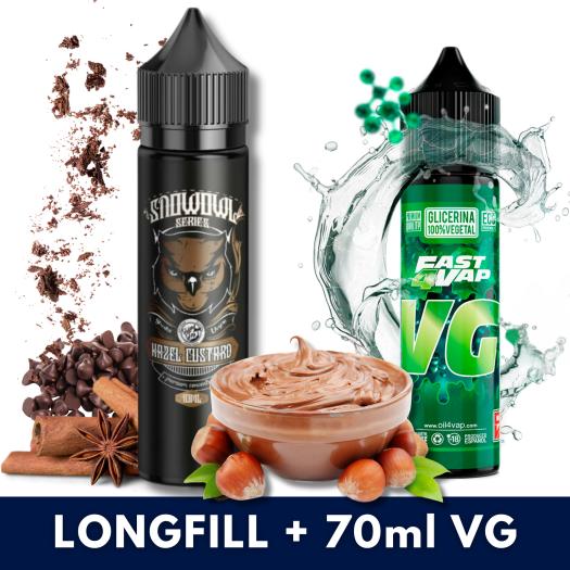 Aroma Hazel Custard 10ml (Longfill) Snowowl + VG FAST 70ML
