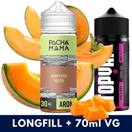 Aroma Honeydew Melon 30ml/120 (Longfill) Pachamama + 70ml VG Fast