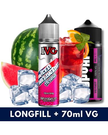 Aroma Iced Melonade 10ml/60 (Longfill) IVG + 70ml VG Fast