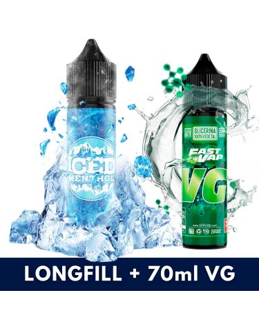 Aroma ICED MENTHOL 16ml (Longfill) Oil4Vap + VG FAST 70ML