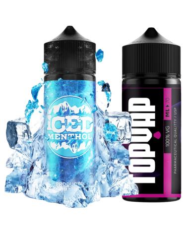 Aroma ICED MENTHOL 8ml/120 (Longfill) Oil4Vap + 70ml VG