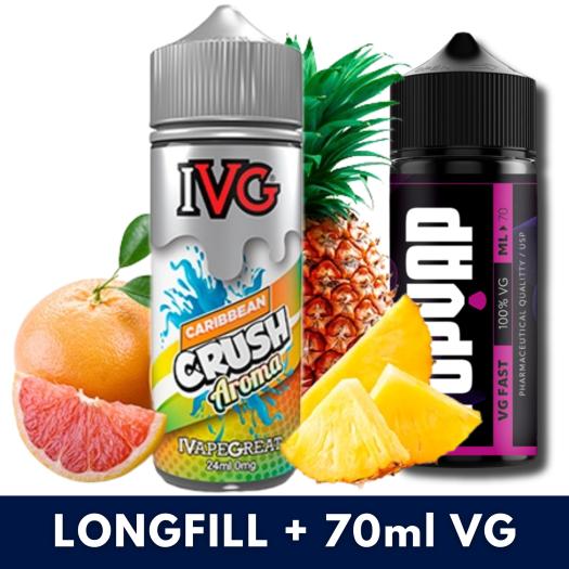 Aroma IVG Caribbean Crush 24ml/120 (Longfill) + 70ml VG Fast