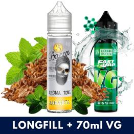 Aroma Jakarta 10ml/60 (Longfill) 3 Baccos + VG FAST 70ML