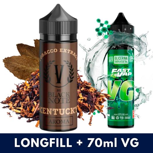 Aroma Kentucky 10ml/100 (Longfill) V by Black Note + VG FAST 70ML