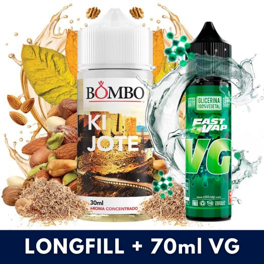Aroma Kijote 30ml/120 (Longfill) Bombo + VG FAST 70ML Aroma Kijote 30ml/120 (Longfill) Bombo + VG FAST 70ML