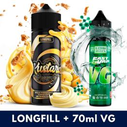 Aroma Kustard Reserve 30ml/120 (Longfill) Kustard + 70ml VG Fast
