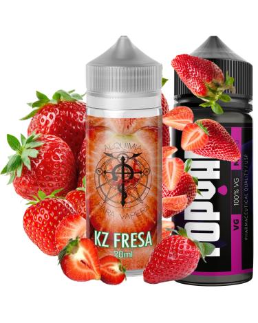 Aroma KZ Fresa 20ml/120 (Longfill) Alquimia para Vapers