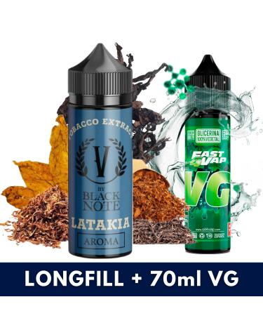 Aroma Latakia 10ml (Longfill) V by Black Note + VG FAST 70ML
