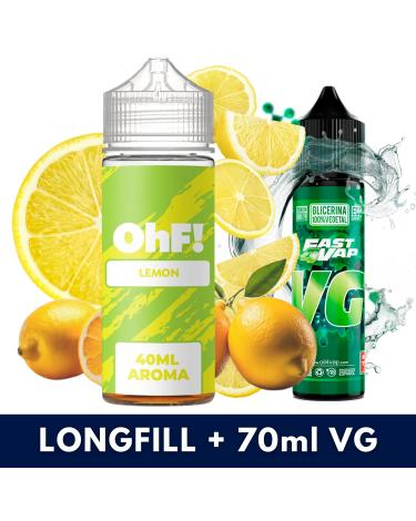 Aroma Lemon 40ml/120 (Longfill) OhF! + VG FAST 70ML