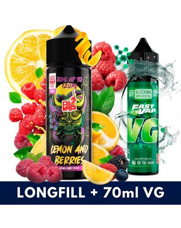 Aroma Lemon and Berries 30ml/120 (Longfill) Kabuki + VG Fast 70ml
