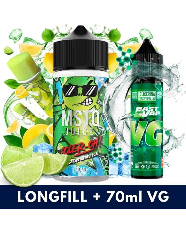 Aroma Lemon Lime Ice 30ml/120 (Longfill) MSTQ + VG FAST 70ML