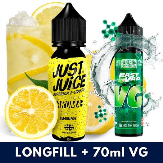 Aroma Lemonade Just Juice 20ml (Longfill) + VG FAST 70ML Aroma Lemonade Just Juice 20ml (Longfill) + VG FAST 70ML