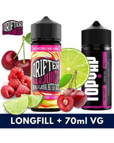 Aroma Lime Raspberry Cherry 24ml/120 (Longfill) Drifter + 70ml VG Fast