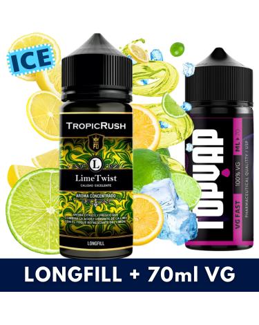 Aroma Lime Twist 30ml/120 (Longfill) Tropic Rush + 70ml VG Fast