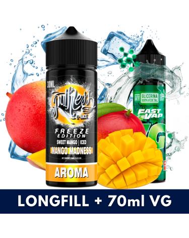 Aroma Mango Madness 30ml/120 (Longfill) Ruthless + VG FAST 70ML