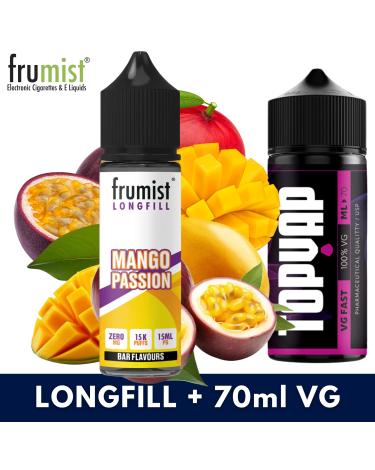 Aroma MANGO PASSION 15ml/60 (Longfill) Frumist + 70ml VG Fast
