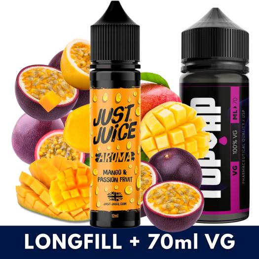 Aroma Mango Passion Just Juice 12ml/60 (Longfill) + 70ML VG