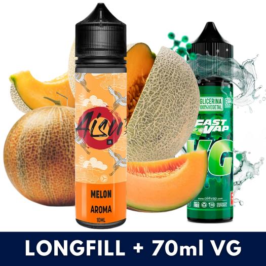Aroma Melon 10ml/60 (Longfill) Aisu Bar + VG Fast 70ml