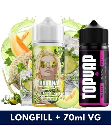 Aroma Melon Mojito 20ml/120 (Longfill) Havana Dream + 70ml VG Fast