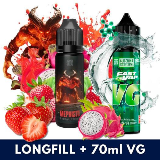 Aroma Mephisto 12.5ml (Longfill) Tribal Force + VG FAST 70ML