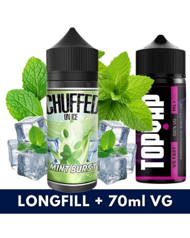 Aroma Mint Burst 24ml (Longfill) Chuffed + VG FAST 70ML